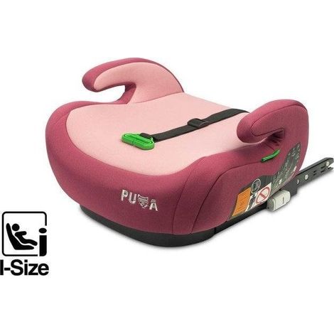 Caretero Puma I-Size asiento elevador para coche rosa sucio