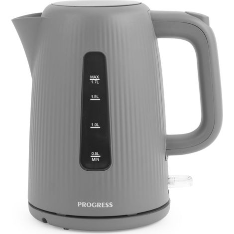 Bouilloire Électrique Progress Mellow – 1,7 L, Filtre Anticalcaire Amovible, Base Pivotante à 360°, Indicateur de Niveau d'Eau, Bec Verseur Facile, Protection contre l'Ébullition à Sec, 2200W (1/5)