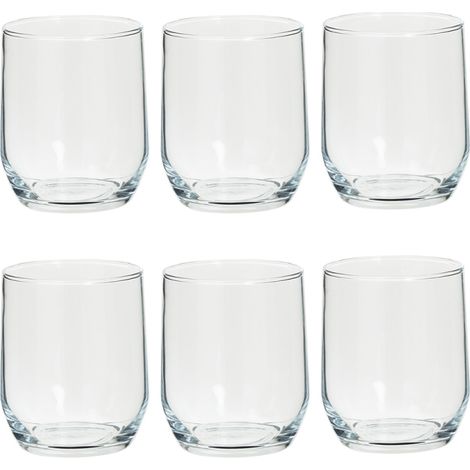 Set 6 Bicchieri Acqua Cristallo Collezione Paol 31,5cl