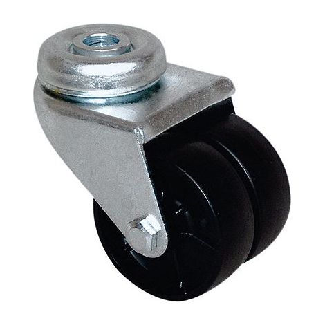Roulette industrielle Pivotante Guitel Hervieu, Acier galvanisé, Ø 50mm, 60kg ( Prix pour 1 )