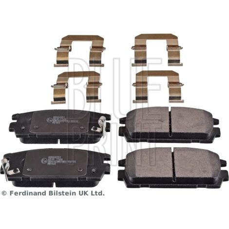 Kit de plaquettes de frein, frein à disque Blue Print ADG04251 HYUNDAI