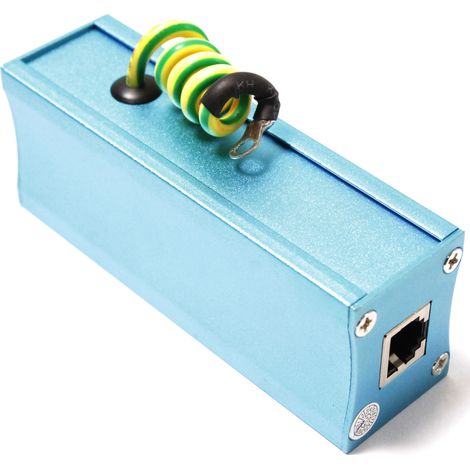 BeMatik - Parasurtenseur RJ11 RJ12 téléphone 10KA 110V 1 port 2 broches