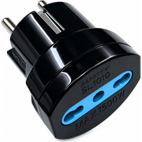 EcoPrice Adattatore Schuko + 10/16A Spina 2P+T 16A B