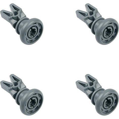 Kit 4 Ruedas Cesto Superior Lavavajillas Beko DE2431FS, DIN5630XN y DSFS1531W  Código Original Beko 1885880500