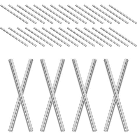 Chevilles cylindriques en acier inoxydable GARVALON M3 x 50 (1/5)