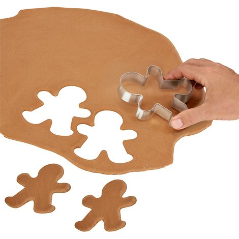Lebkuchenausstecher Pfefferkuchenmann groß (1/2)