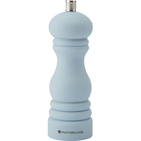 Masterclass sel ou poivre mill avec bouchons interchangeables, sky blue capstan mill avec broyeur céramique manuel, 17cm