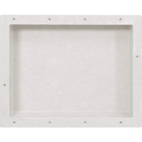 Maison Exclusive - Nicchia da Doccia in Bianco Opaco 41x51x10 cm (1/5)