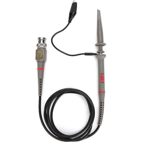 LA05022 Sonde d'oscilloscope portable et précise de 20 MHz avec atténuation 1x et 10x – Accessoire pour oscilloscope (1/4)