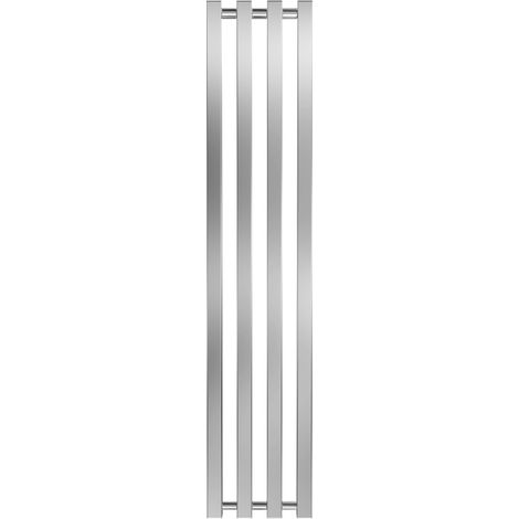 RADOX Radiateur mural à eau chaude - Kolona SP 35 chrome - 1200 x 245 mm - 4 tubes - 266 W