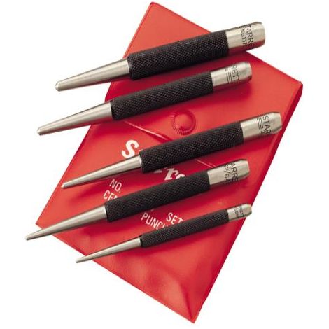 Starrett S117PC Centre Punch Set 5pc