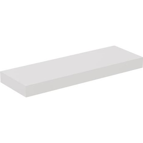Ideal Standard Console Adapto , sans découpe, pour combinaison avec lavabos ou vasques, 1500mm, Coloris: Laque brillante blanche - U8593WG