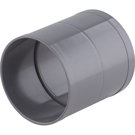 Noyon & Thiebault – Manchon PVC égal à butée Ø32 – Raccord d'évacuation pour eaux usées – Installation rapide – Colle PVC adaptée