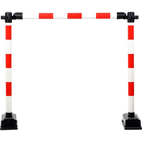 Barrière Express 1 lisse 1m Rouge/Blanc - 2001236 (1/2)