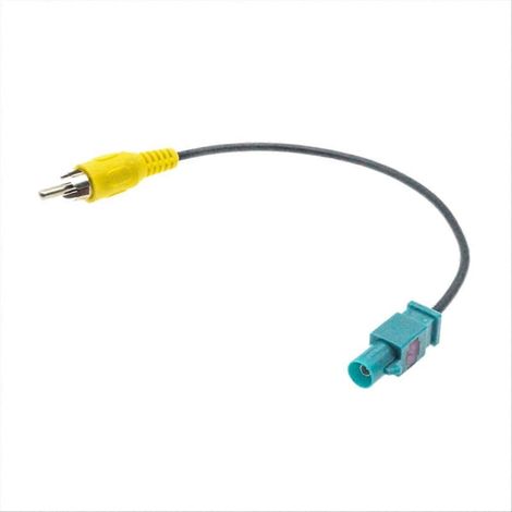 Câble adaptateur Fakra vers RCA pour caméra de recul Mercedes-Benz, pour feu de recul. (1/5)