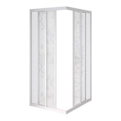 BOX DOCCIA ANGOLARE 2 LATI SYGMA ACRILICO Misura: cm 75x90