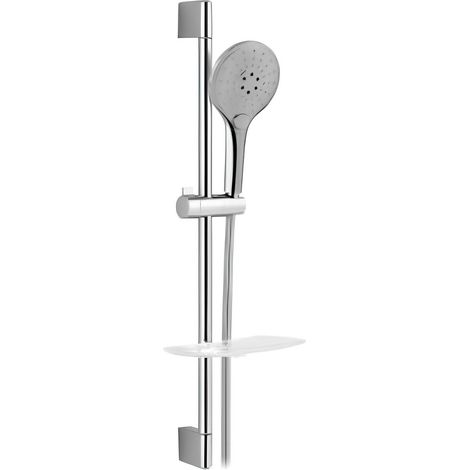 Kit saliscendi doccia in ottone cromato - Alpi