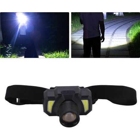 Lampe frontale LED, couvre-chef rechargeable à LED, longue durée de vie de la batterie, pêche de nuit, petite lampe de poche spéciale,DUBUNS (1/5)