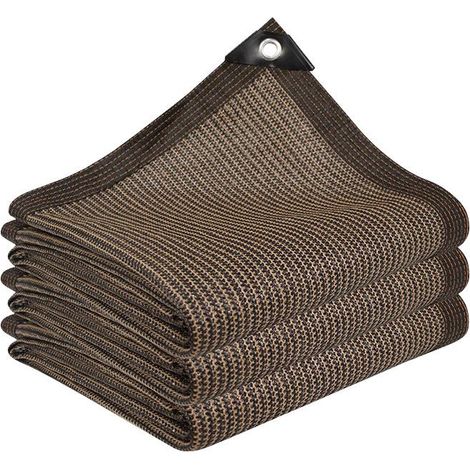 Filet d'ombrage anti-UV pour bassin et plantes, maille de protection solaire à 95%, pare-soleil résistant, 3x3 mètres, idéal pour étang ou jardin. (1/5)