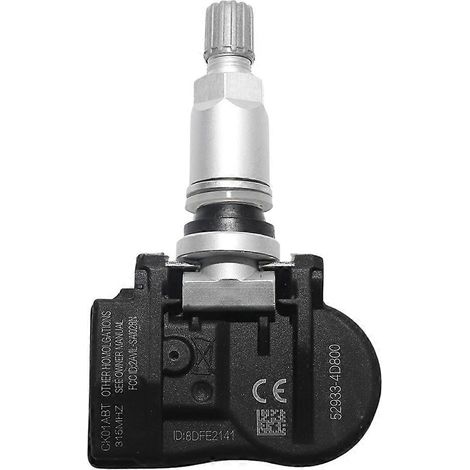 TPMS Capteur pour Hyundai Santafe Veracruz KIA Sedona Tire Pressure Monitor 315MHZ 52933 – 4D800 529334D200 (1/5)