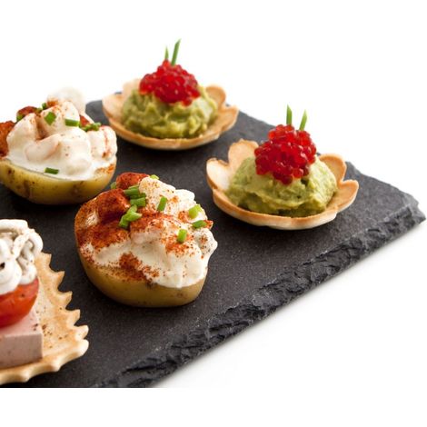Vaisselle Gastro Fun Quid Luminarc Ardoise Apéritif 25x25