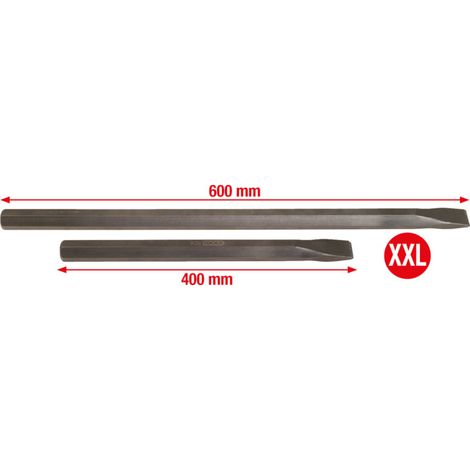 KS TOOLS Jeu de burins plats PL, 2 pcs, 400-600mm ( 450.0025 ) (1/3)
