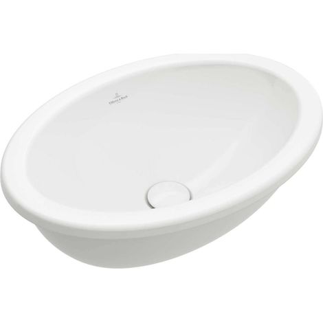 Lavabo ovalado 57 x 41 encastrable VILLEROY ET BOCH Loop & Friends TitanCeram (1/5)