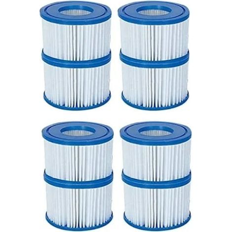 Cartouche filtrante Lay-Z-Spa (VI), compatible avec tous les modèles de spas Lay-Z-Spa (lot de 4). (1/5)