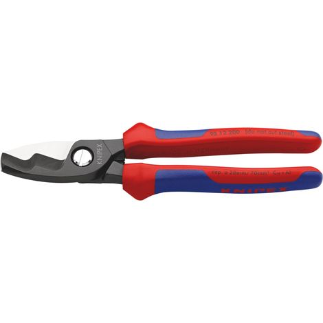 Draper 26113 KNIPEX 95 12 200 SB Cable Shears with Twin Cutting Edge, 200mm