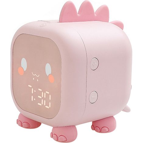 Reloj despertador digital, luz nocturna, 2 alarmas, 6 tonos de llamada, indicador de temperatura, batería de 1500 mAh. (1/5)