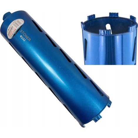 Foret diamanté pour béton, scie cloche à sec de 132 mm (1/3)