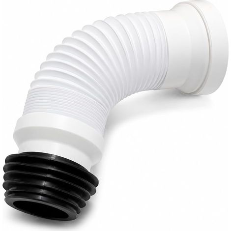 Pipe Flexible WC, 250mm-500mm Flexible Toilette, Pipe de Raccordement WC Extensible, Réglable WC Toilette Extensible à Lèvres, Articulée Coudé Adapte à Toutes Les Configurations (1/5)