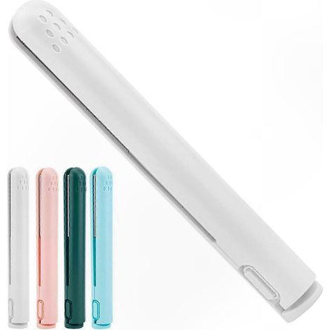 Vielseitiger 2-in-1-Haarglätter für Locken und Wellen, Mini- und tragbare Größe, ideal für schnelle Frisuren, kompaktes und leichtes Design. (1/4)
