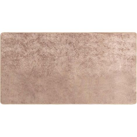 Rug Runner MARSA Sand 80 x 150 cm Polyester and PVC vidaXL (1/5)