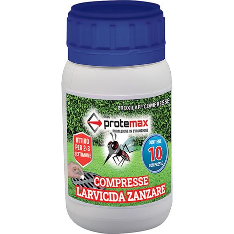 ANTIZANZARE LARVICIDA COMPRESSE gr. 20 (10 past.x 2 gr.)  - PROTEMAX