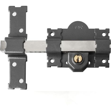Cerrojo llave serreta pintado handlock cilindro doble (1/2)