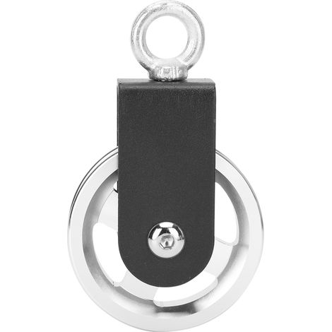 Poulie silencieuse en alliage d'aluminium 95mm pour équipement de fitness, roue de suspension pour salle de sport et bricolage. (1/5)
