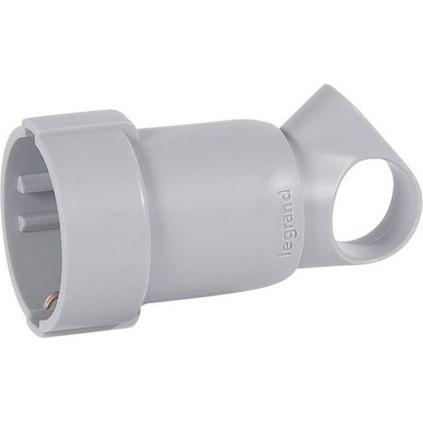 LEGRAND 050325 Base mobile 2P + TT 16A avec poignée grise