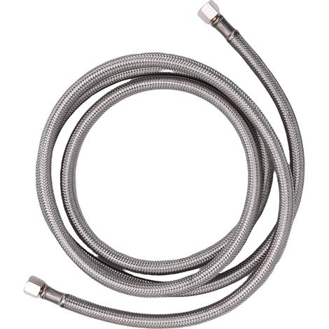 Stainless Steel Ice Maker Hose, 1/4" Compatibility (1/5)
