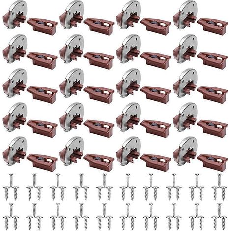 Kit de 20 glissières de rechange pour tiroirs Rite-Trak II, glissières commerciales améliorées pour le modèle 168 de Rite-Trak II. (1/5)