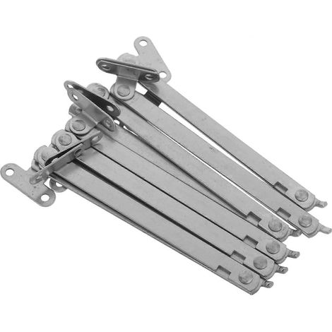Charnières de support de couvercle pliant robustes Veemoon (lot de 6) pour bureau à abattant dissimulé (1/5)