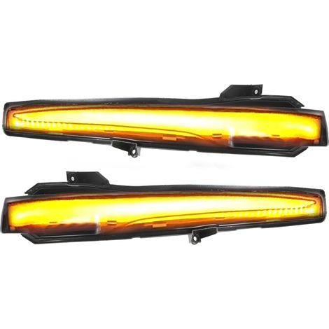 Feu de position latéral pour rétroviseur, lentille fumée, clignotant LED de remplacement pour Mercedes-Benz Classe V W447 2014-2018,de DEBUNS (1/5)