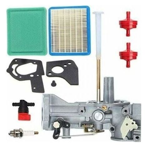 Carburateur de rechange pour moteurs Briggs & Stratton 5HP – Remplace 498298, 692784, 495951 – Inclus kit de joints et filtres (1/5)