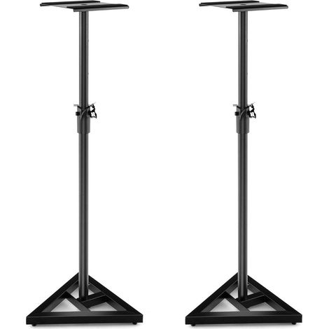 Verstellbare Lautsprecherständer, 97-157 cm, 50 kg Tragkraft, Schwarz