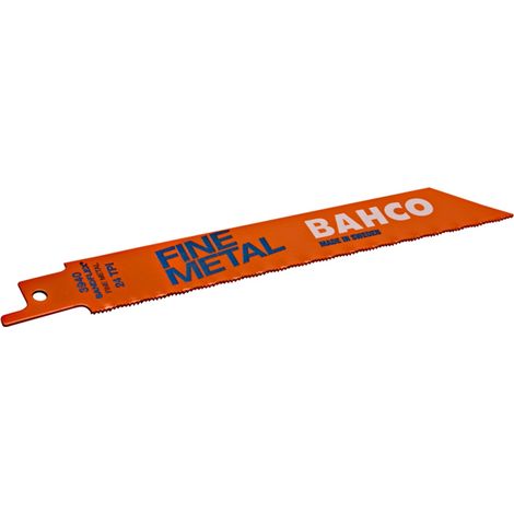 Bahco Sandflex Bimetall-Säbelsägeblätter-Satz für Feinmetall 24 ZpZ, 150 mm - 100 Stk/Industrieverpackung