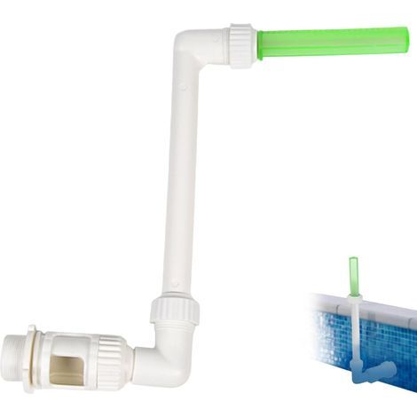 Fontaine de piscine avec jet d'eau et éclairage LED, cascade réglable pour piscines hors sol-AquaForge (1/5)