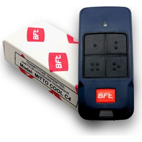 Télécommande - BFT - Mitto Cool C4 (D112318) - 4 boutons - 433,92 MHz - Portée 50–100 m (1/5)