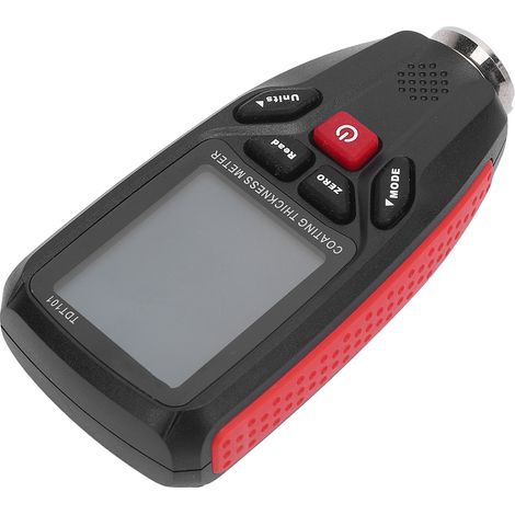 Jauge d'épaisseur de revêtement haute précision avec écran LCD rétroéclairé, testeur d'épaisseur de peinture pour la maison, le garage ou l'atelier. (1/5)