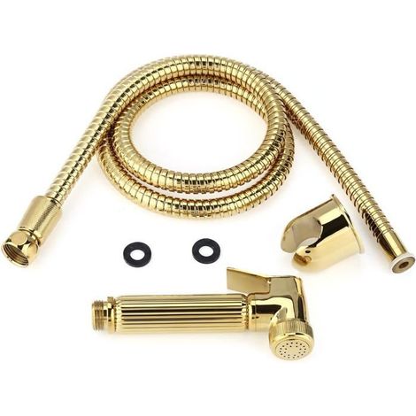 Kit Hygiène WC/Toilette Douchette Bidet Portable Murale Spray/Douchette à Main Shattaf Ensemble (1/4)