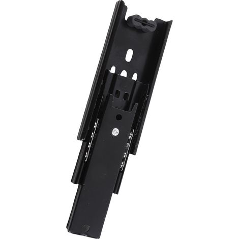 Lot de 2 mini glissières courtes pour tiroirs, rails de guidage pour meubles et placards de cuisine, 10 cm (4 pouces). (1/5)
